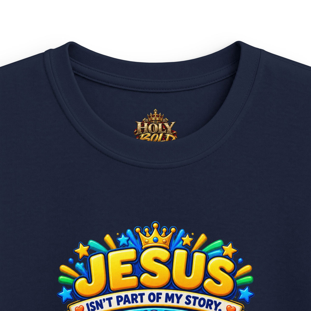 Kids Jesus Alpha Omega T-Shirt — "Beginning and the End" Christian Tee