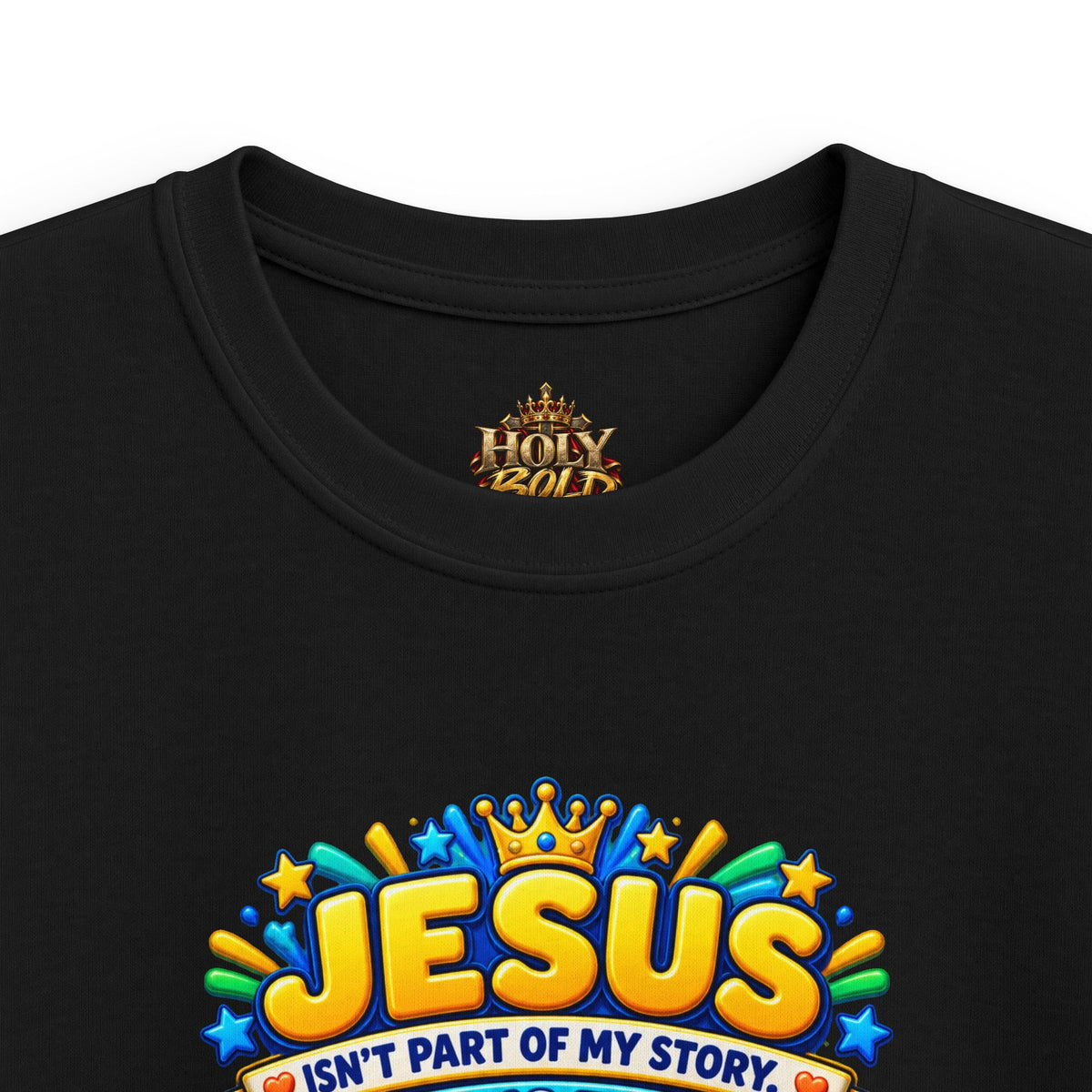 Kids Jesus Alpha Omega T-Shirt — "Beginning and the End" Christian Tee