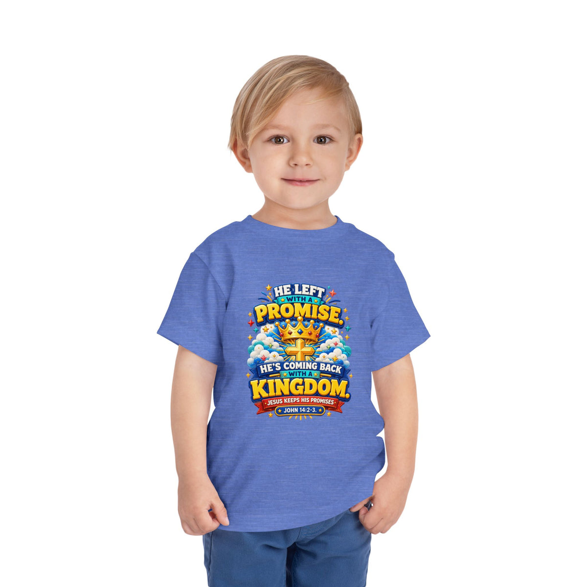 Toddler Tee — "He’s Coming Back"