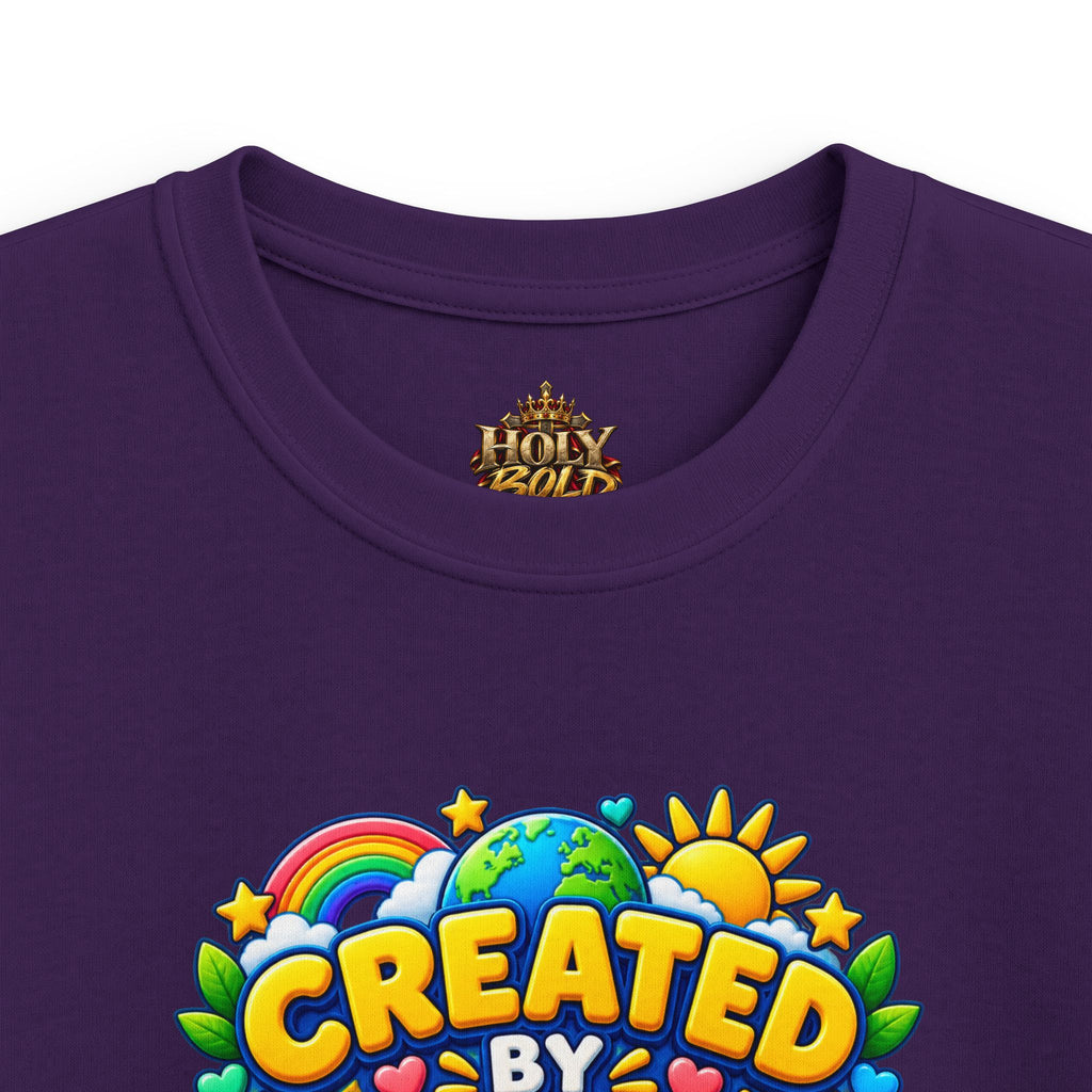 Kids Tee — "Created by God"
