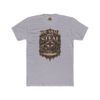 You Shall Not Steal Graphic Tee — Vintage Cross & Scripture Design