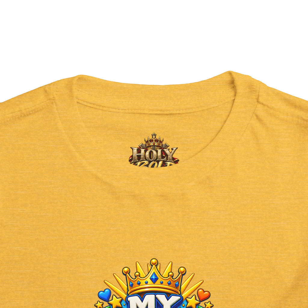 Toddler Tee — "My King Is Alive! He Is Risen"