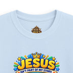 Kids Jesus Alpha Omega T-Shirt — "Beginning and the End" Christian Tee
