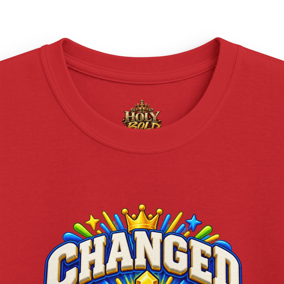 Kids Tee — "Changed in a Moment"