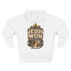Jesus Won Graphic Fleece Pullover