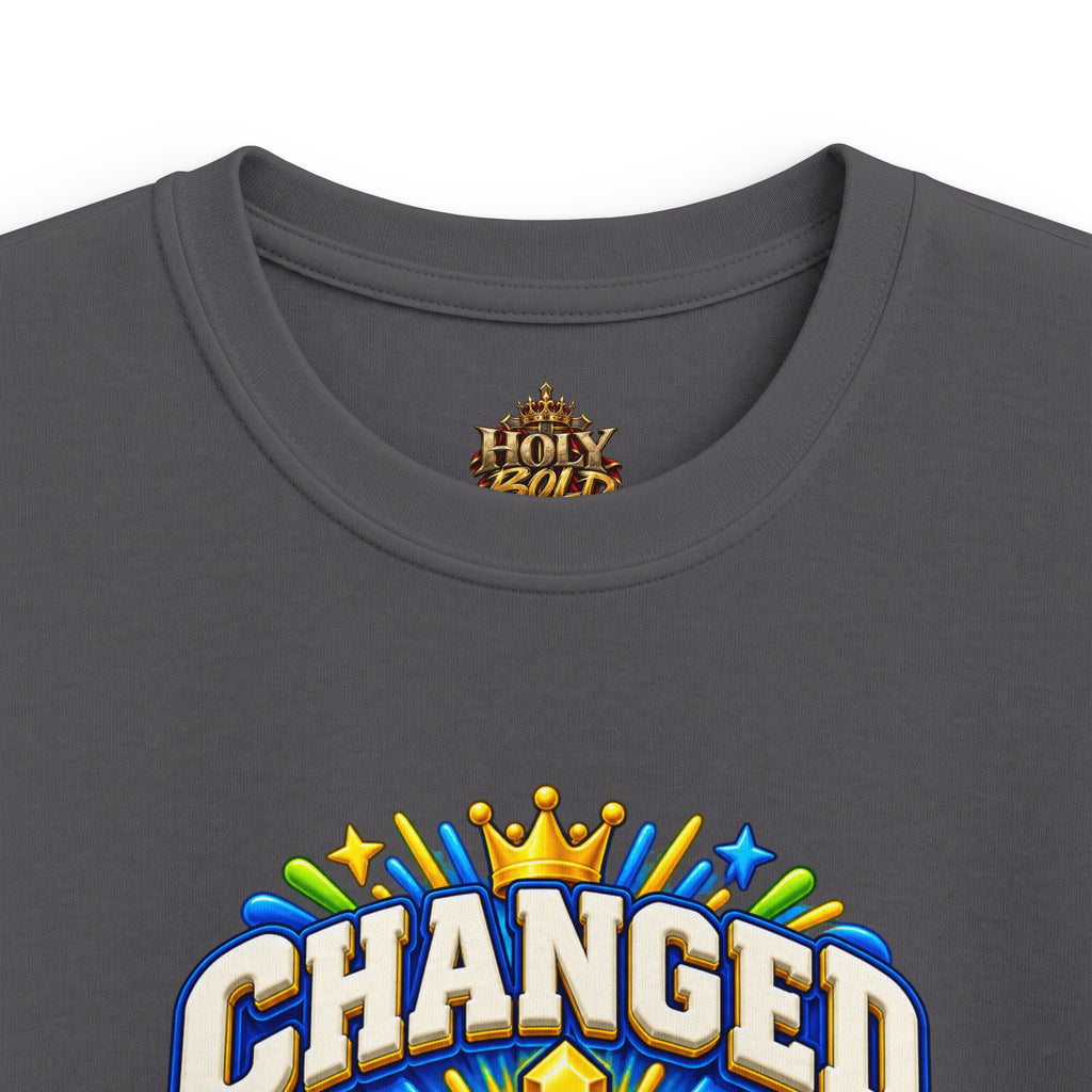 Kids Tee — "Changed in a Moment"