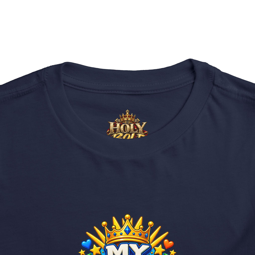 Toddler Tee — "My King Is Alive! He Is Risen"