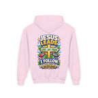 Youth Hoodie - "Jesus Leads"