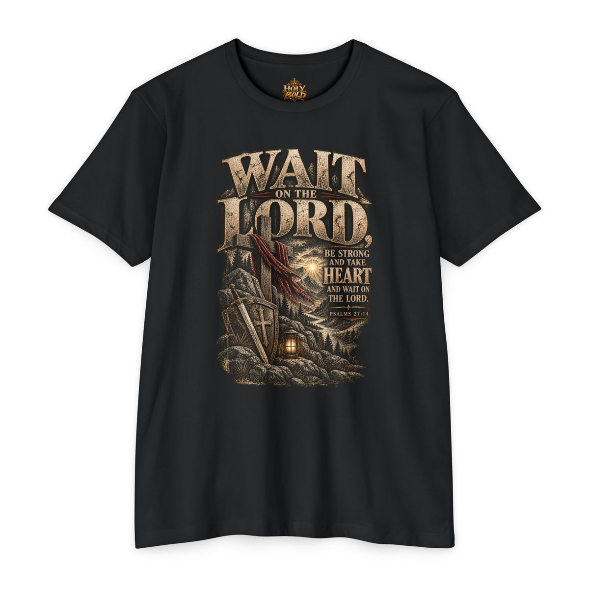 Wait On The Lord Graphic Tee