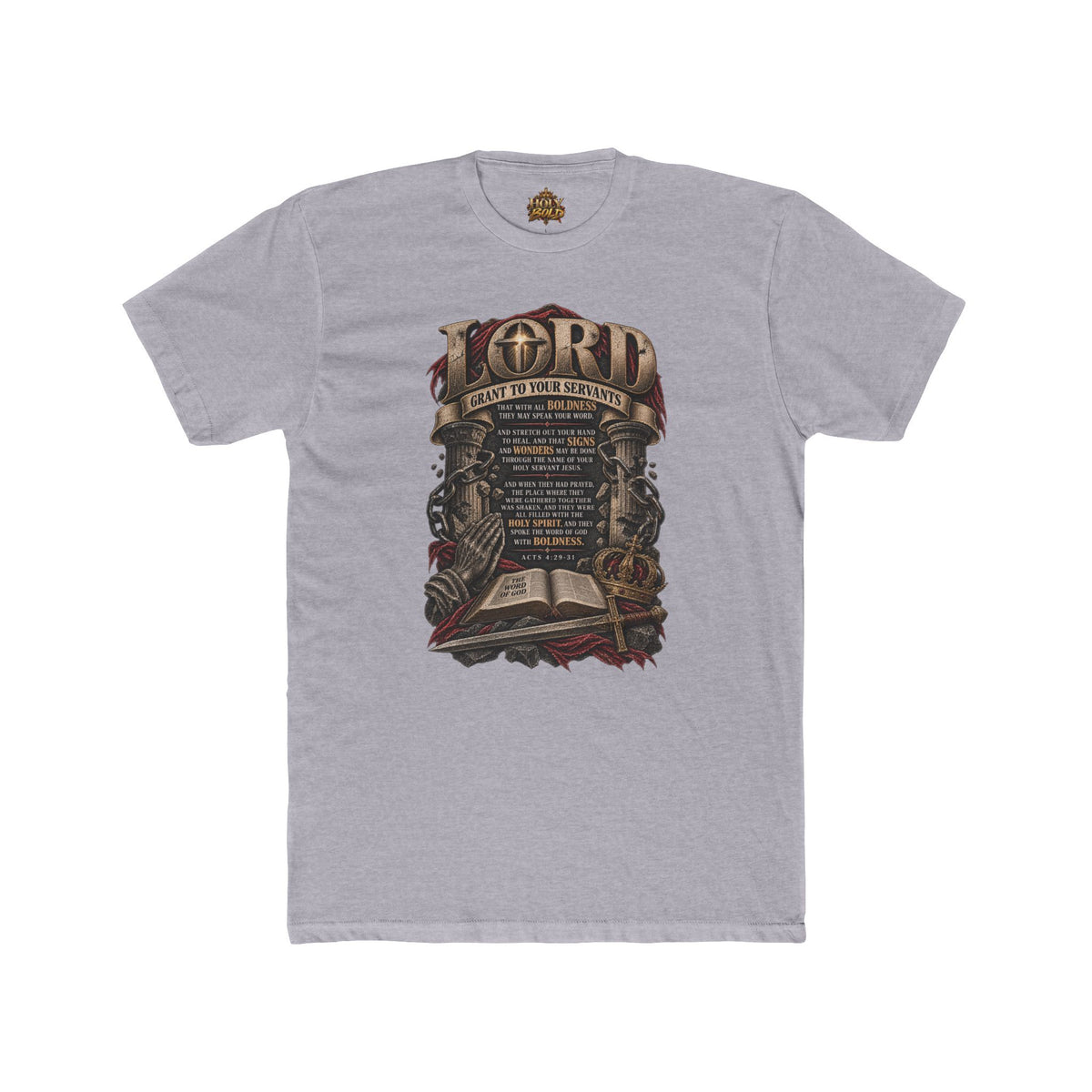 Granting Us Holy Boldness Graphic Tee