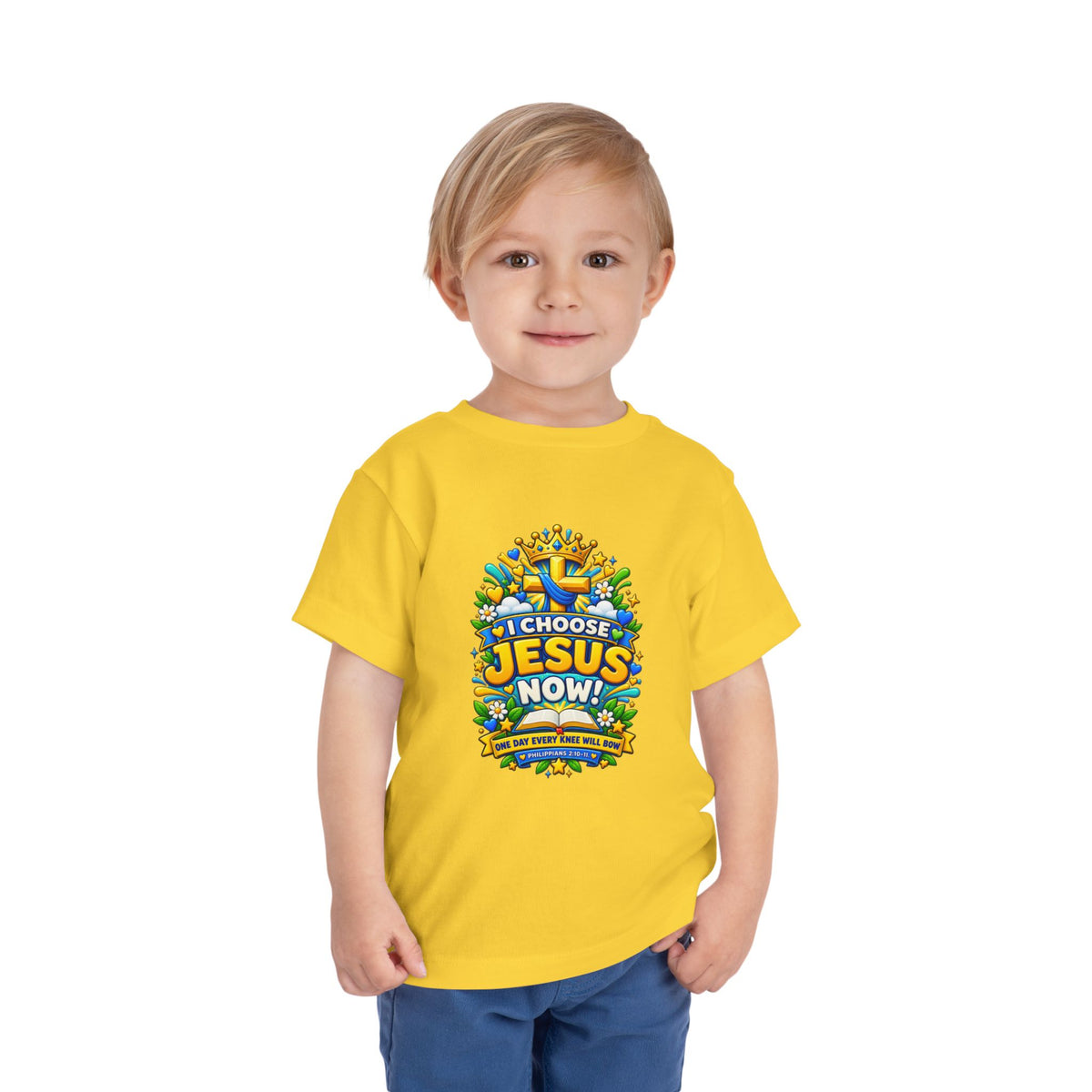 I Choose Jesus Now Toddler Tee