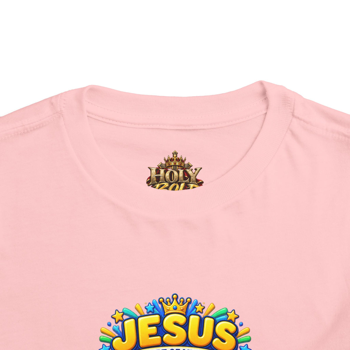Toddler Tee — "Jesus is the Alpha and Omega"