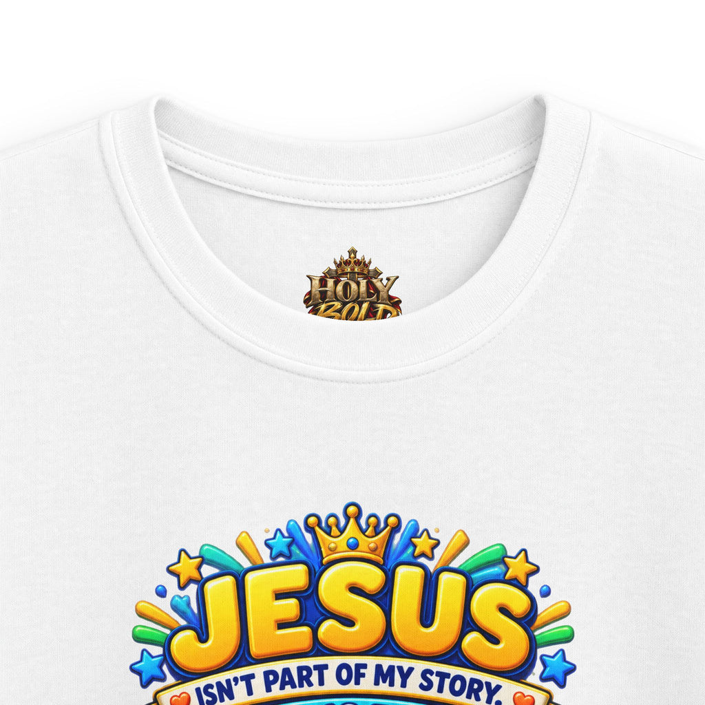 Kids Jesus Alpha Omega T-Shirt — "Beginning and the End" Christian Tee
