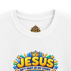 Kids Jesus Alpha Omega T-Shirt — "Beginning and the End" Christian Tee
