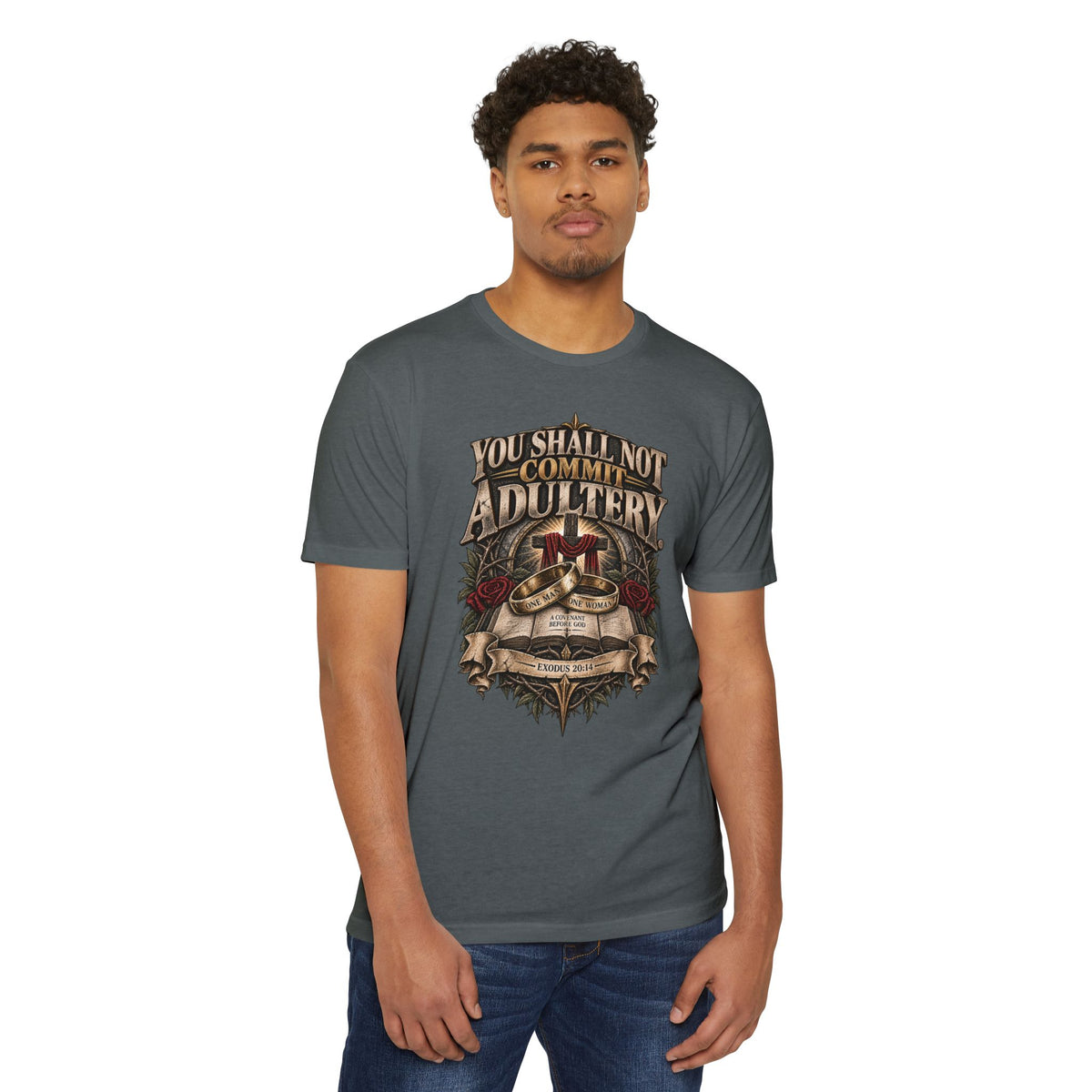 You Shall Not Commit Adultery T-Shirt — (Exodus 20:14)