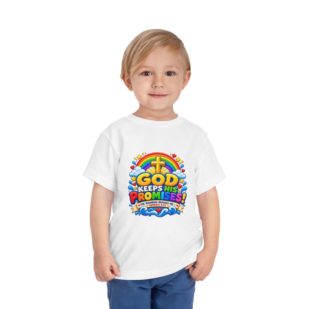 Toddler Tee — “God Keeps His Promises”