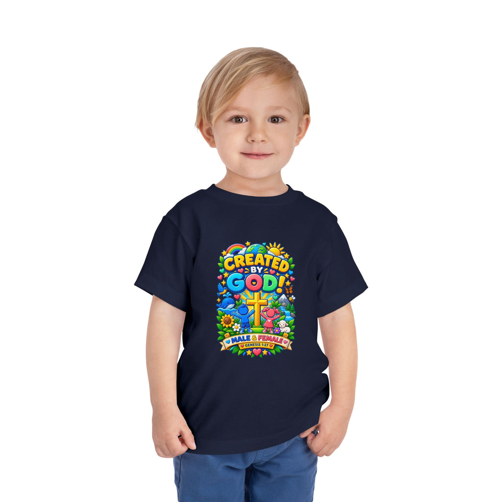 Created by God Toddler Tee