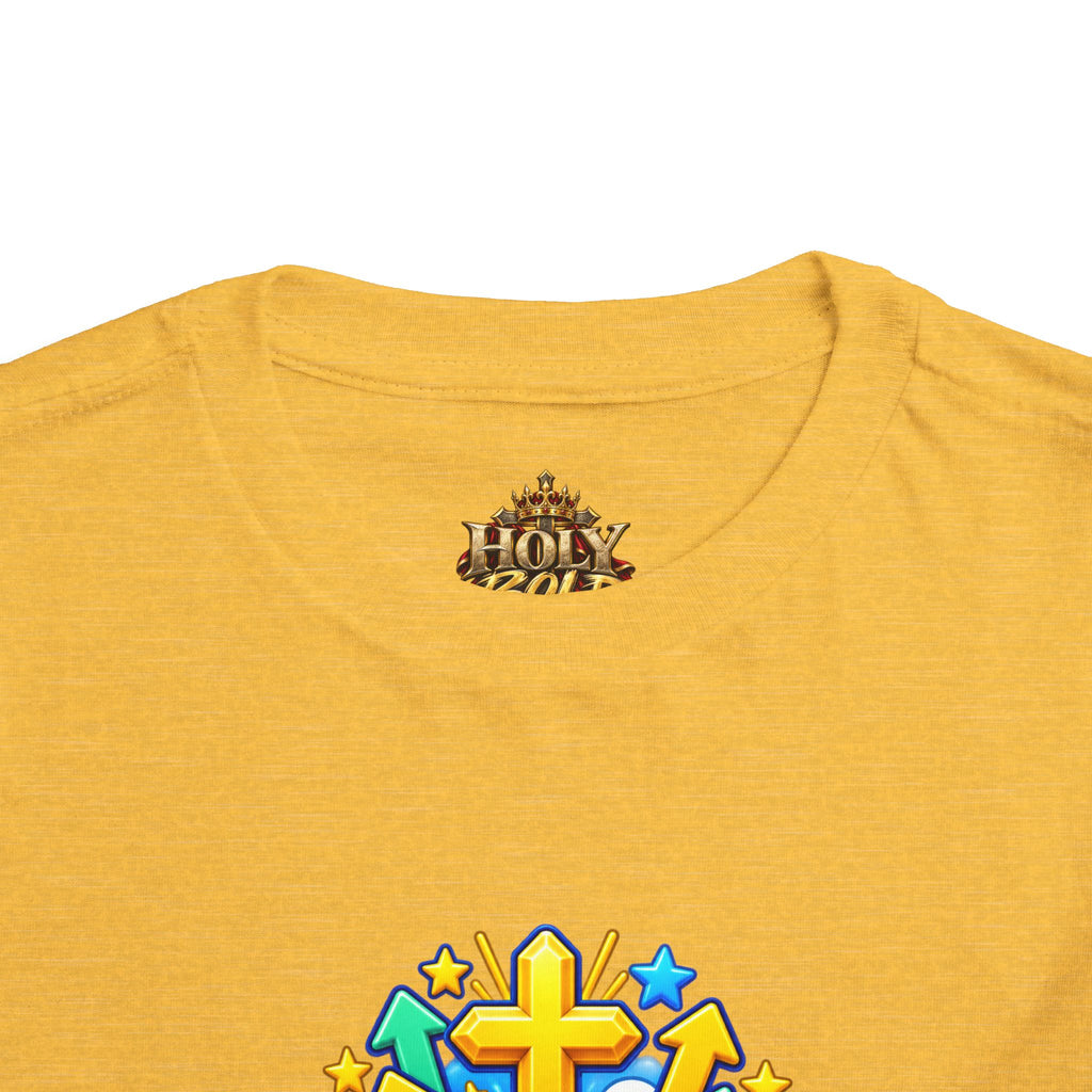 Toddler Tee — "When the World Looks Down, I Look Up"