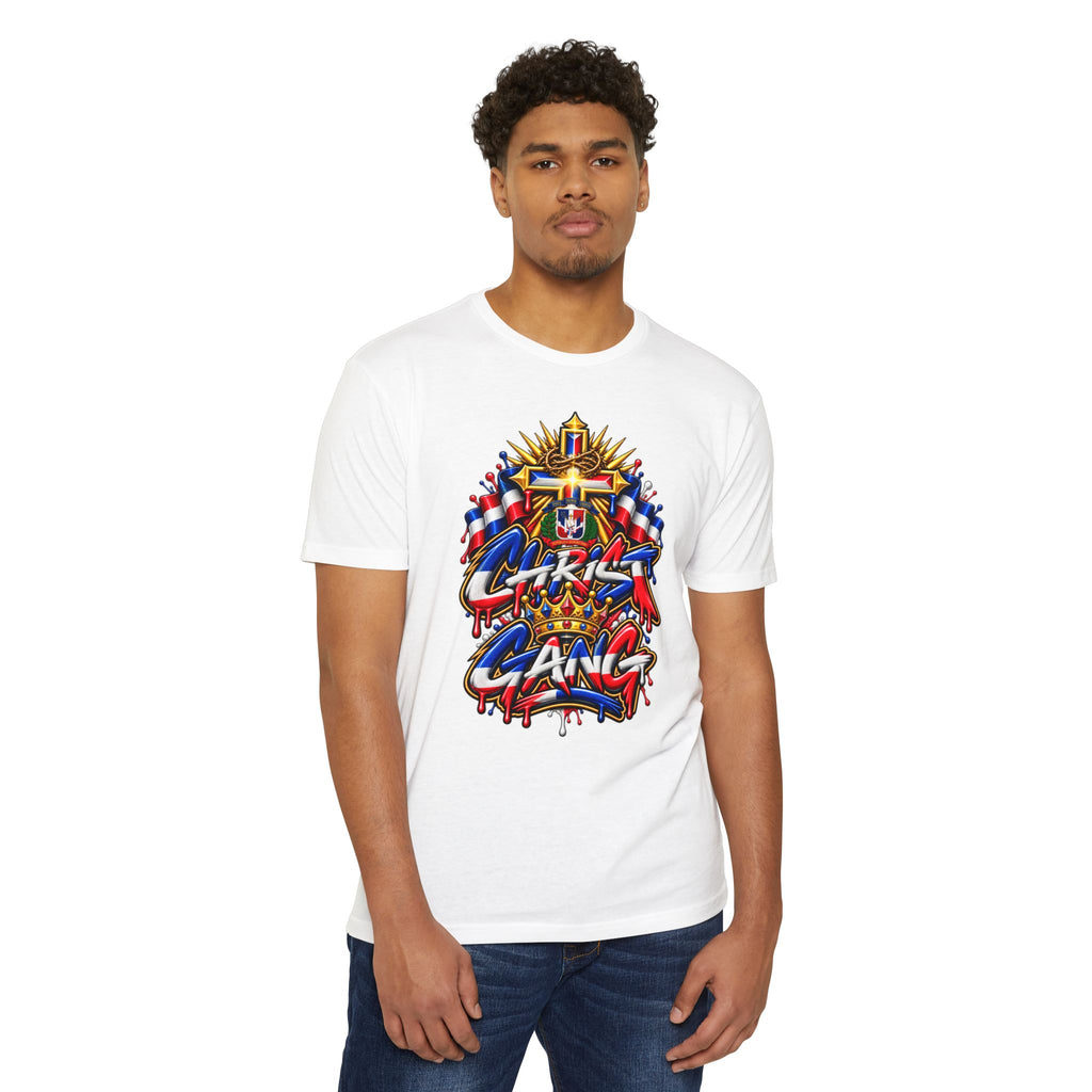 Dominican Flag Styled Christ Gang Tee