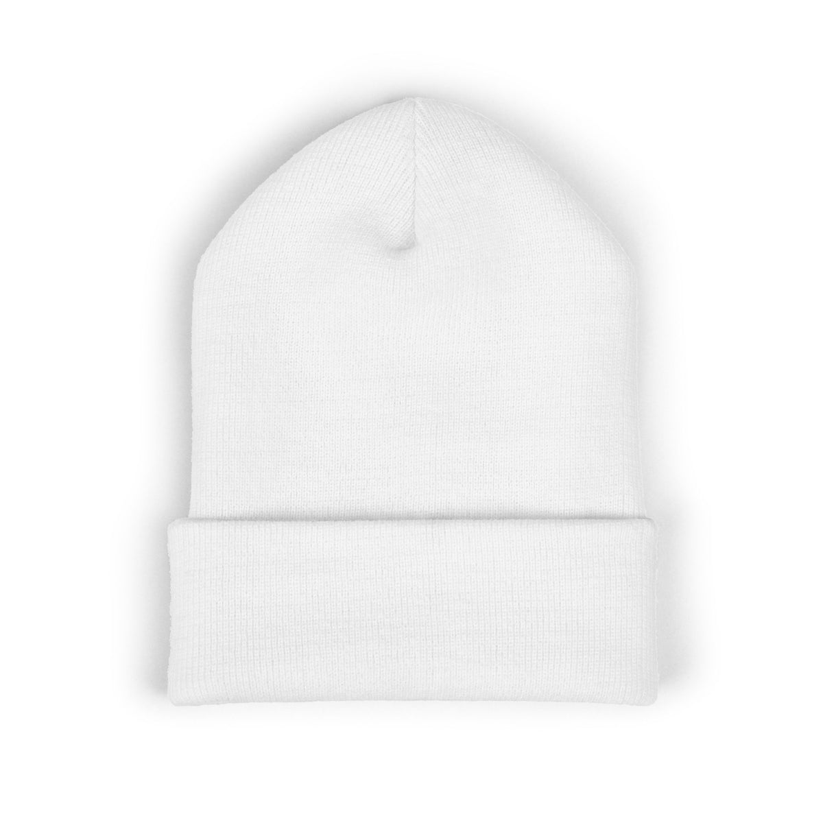 Embroidered Red Christ Gang Cuffed Beanie