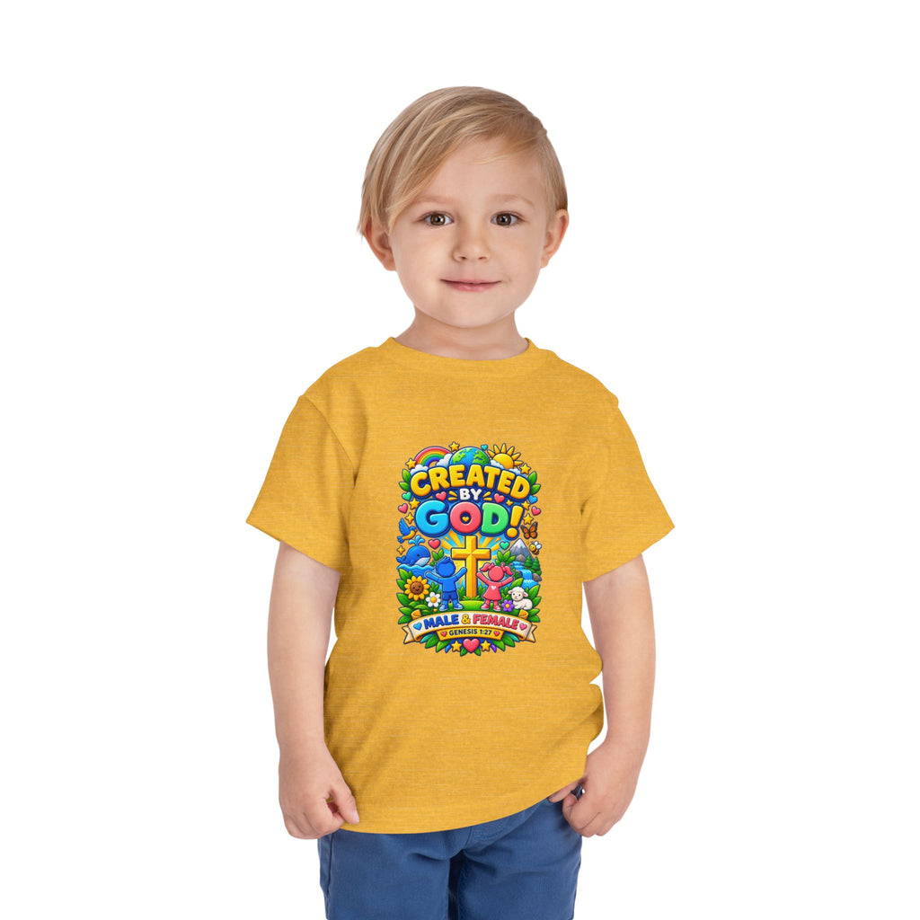 Created by God Toddler Tee