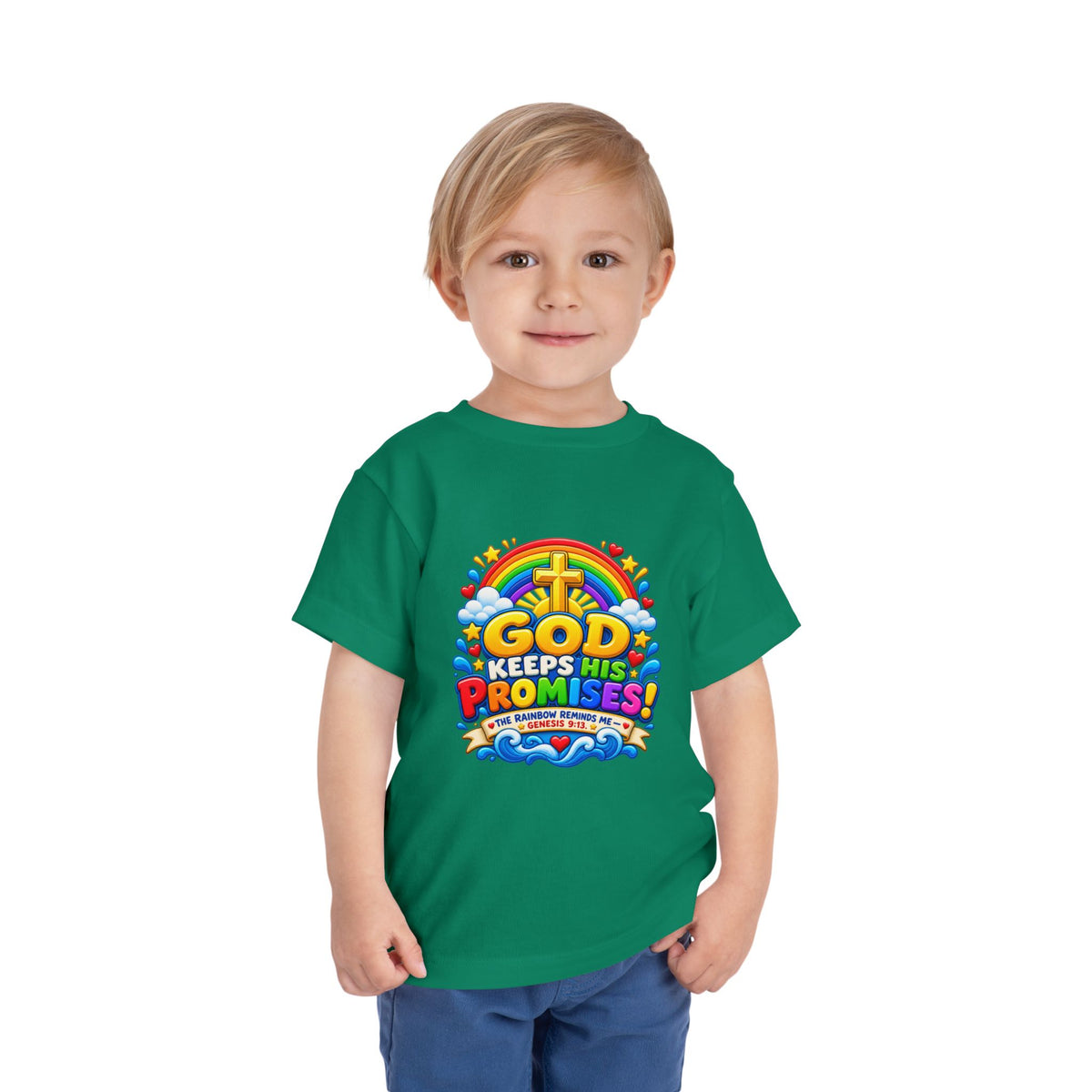 Toddler Tee — “God Keeps His Promises”
