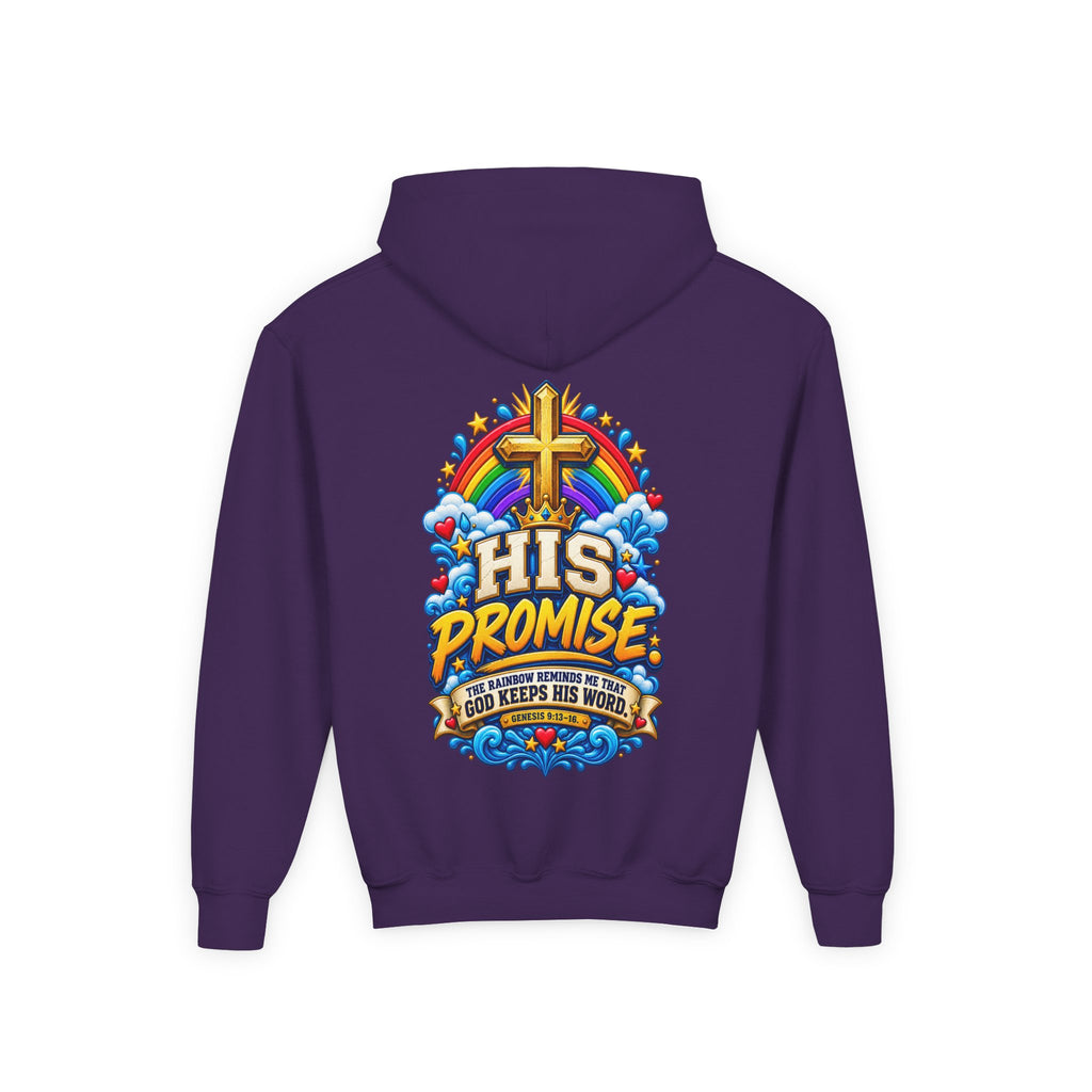 Youth Hoodie – "His Promise"
