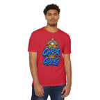 Blue Christ Gang Graphic T-Shirt