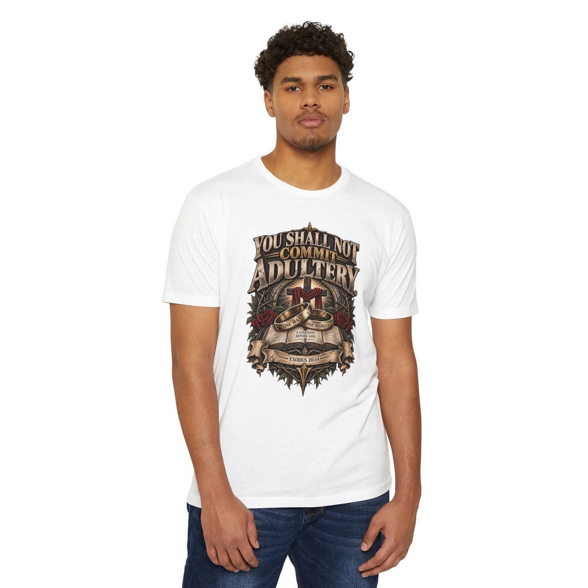 You Shall Not Commit Adultery T-Shirt — (Exodus 20:14)