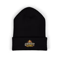 Embroidered Red Christ Gang Cuffed Beanie