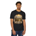 Straight Outta Heaven T-Shirt — Bold Religious Graphic Tee
