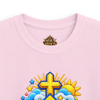 Kids Tee - "Eyes Up, Faith On"