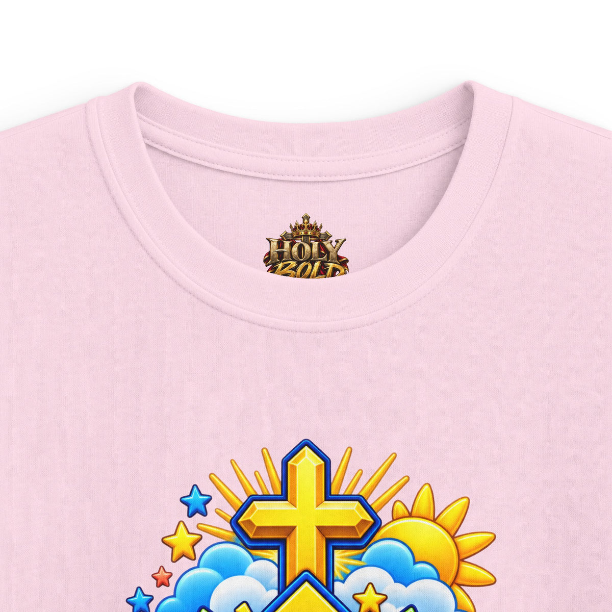 Kids Tee - "Eyes Up, Faith On"