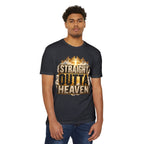 Straight Outta Heaven T-Shirt — Bold Religious Graphic Tee