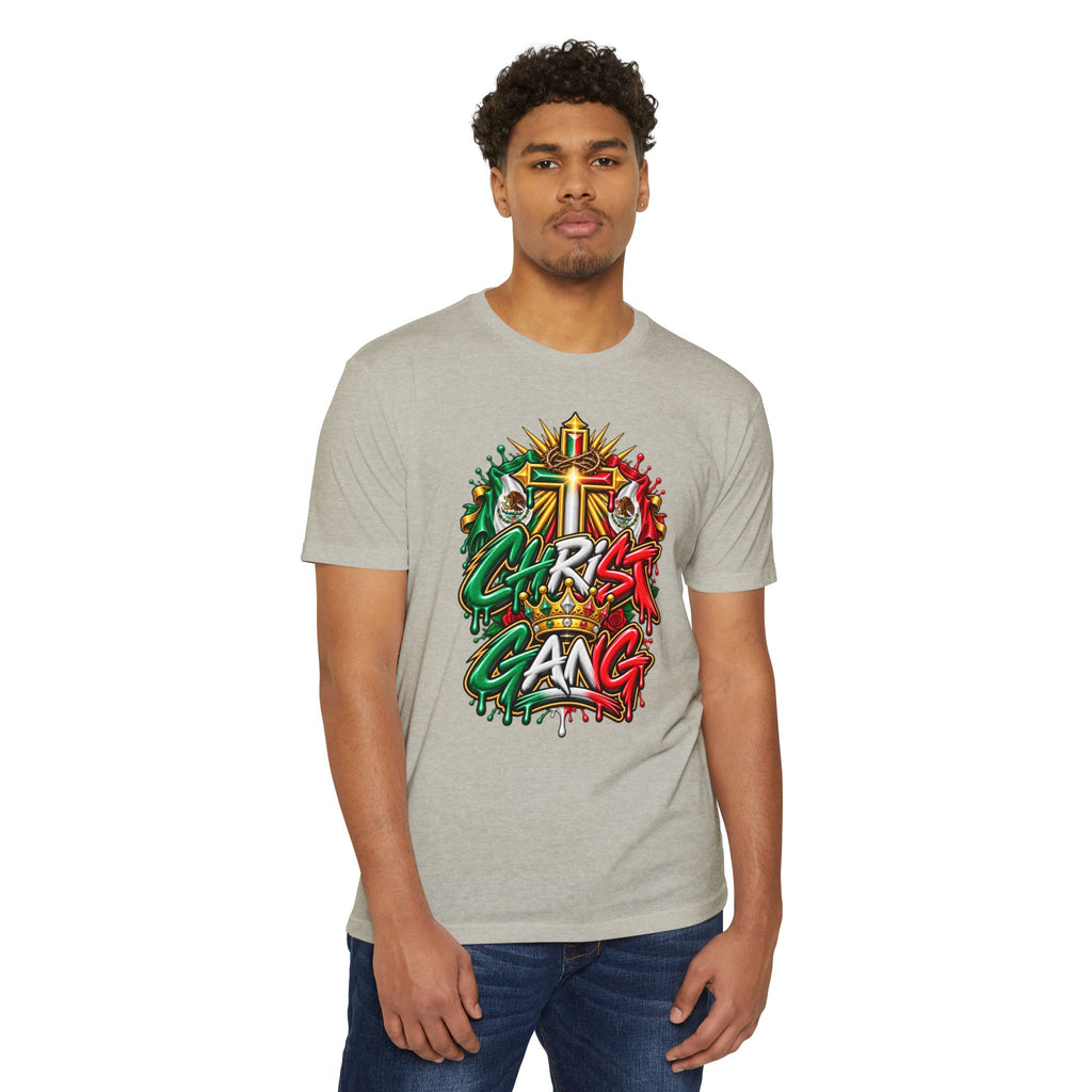 Mexican Flag Styled Christ Gang Tee
