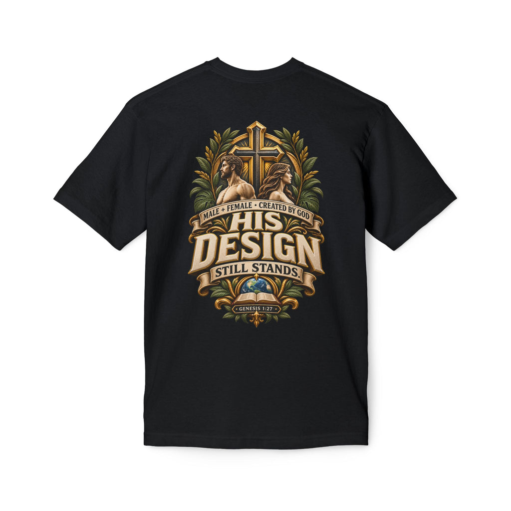 “His Design Still Stands”
