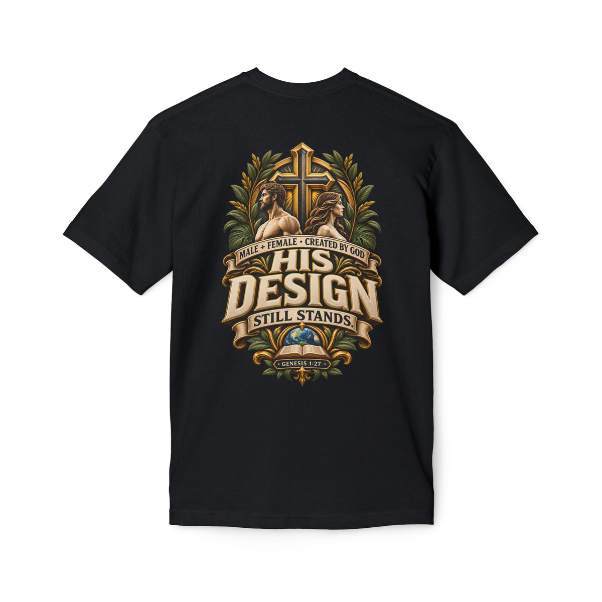 “His Design Still Stands”