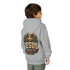 Youth Hoodie – "Jesus: One Name, One Savior"