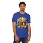 Straight Outta Heaven T-Shirt — Bold Religious Graphic Tee