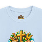 Kids T‑Shirt — "When the World Can't Provide, God Provides" Christian Tee