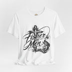 Christian 'Fisher of Men' T-Shirt — Matthew 4:19 Fishing Faith Tee