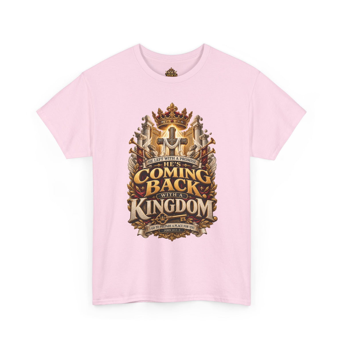 Kingdom Return Tee — "He's Coming Back"