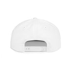 Jesus Cross Flat Bill Snapback Hat — Faith Baseball Cap with "Jesus" Design