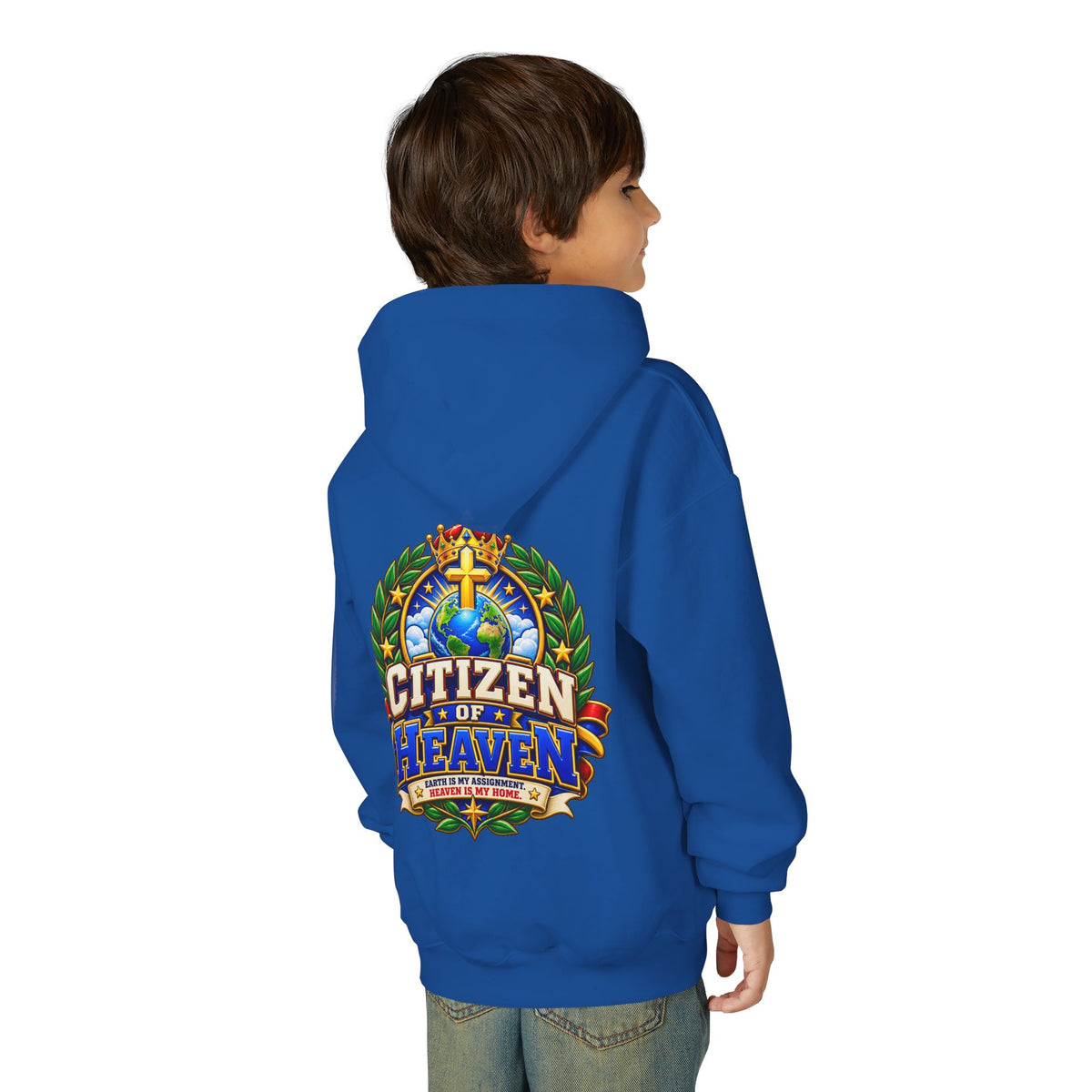 Youth Hoodie — "Citizen of Heaven"