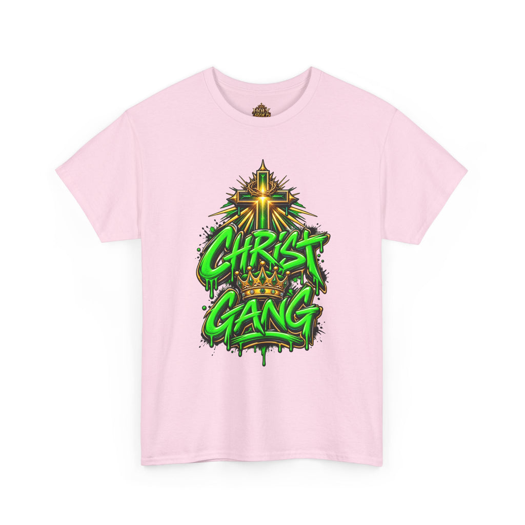 Neon Green Christ Gang Streetwear T-Shirt
