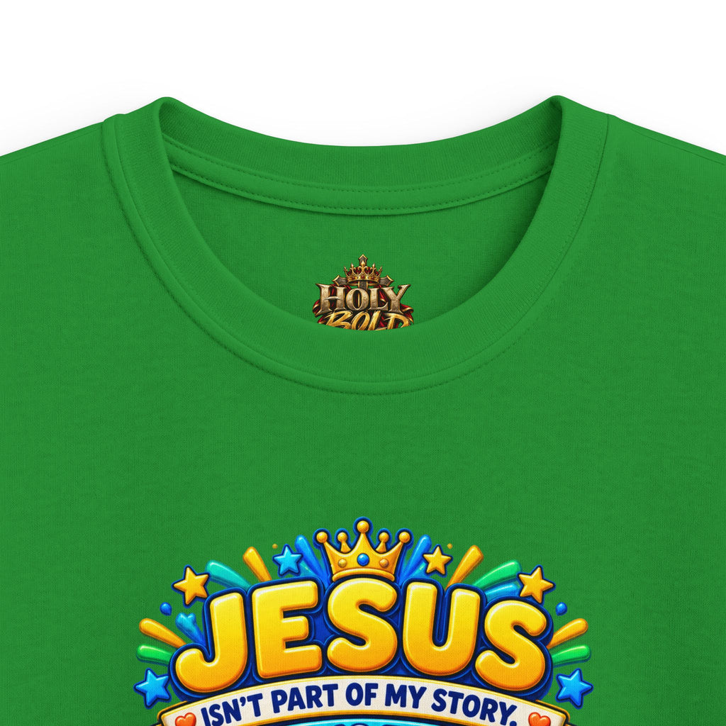 Kids Jesus Alpha Omega T-Shirt — "Beginning and the End" Christian Tee