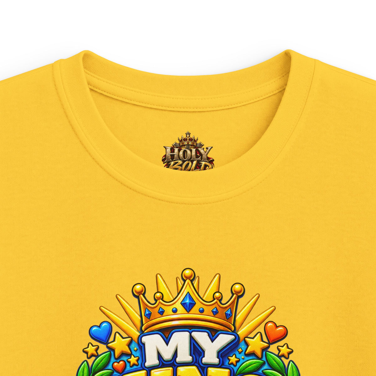 Kids Tee — "My King Is Alive! He Is Risen"