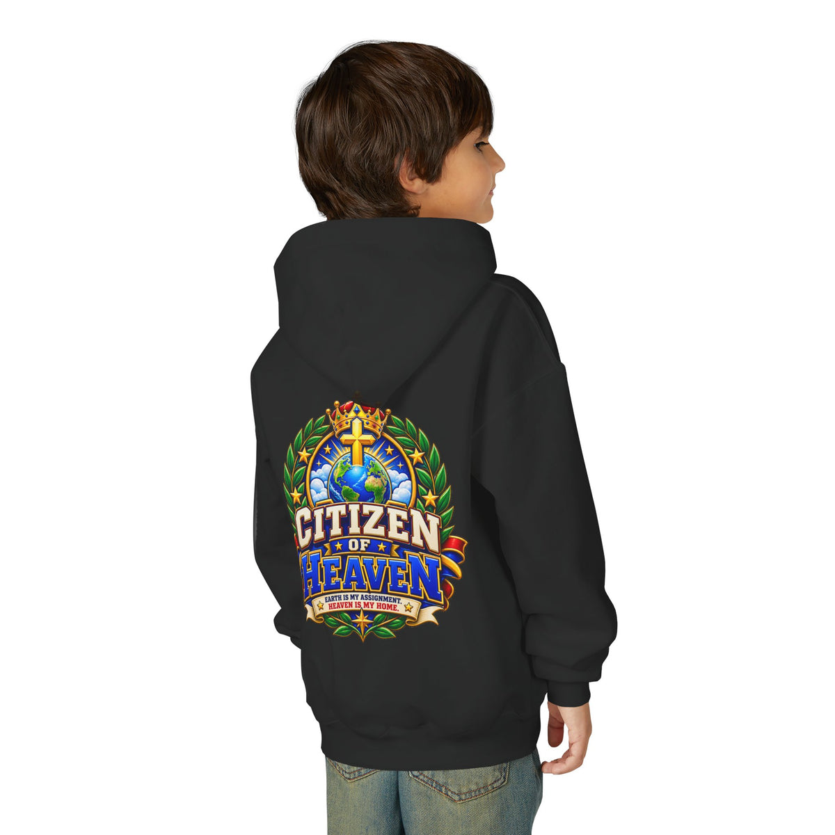 Youth Hoodie — "Citizen of Heaven"
