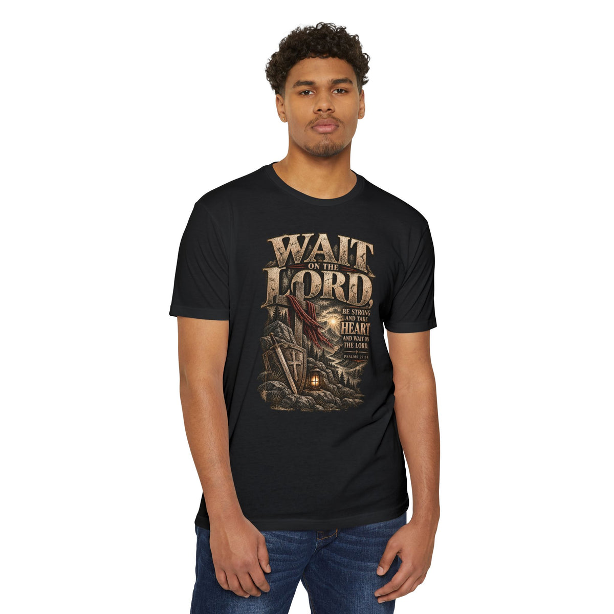 Wait On The Lord Graphic Tee