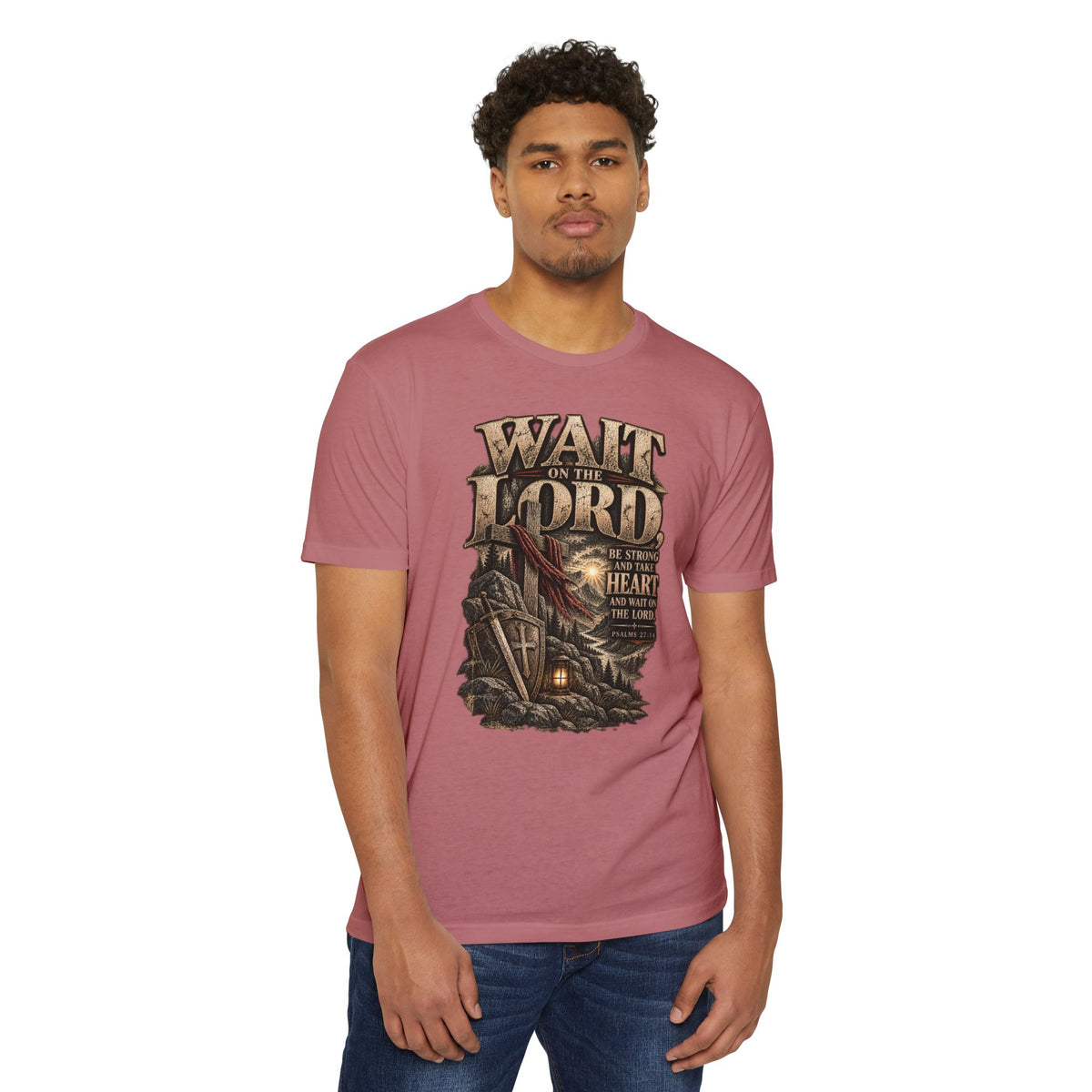 Wait On The Lord Graphic Tee